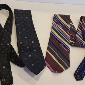 Lot of 2 men's ties Hugo Boss and Tommy Hilfiger
